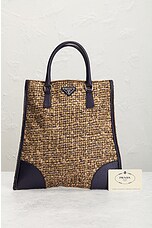 FWRD Renew Prada Handbag in Brown, view 9, click to view large image.