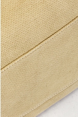 FWRD Renew Chanel Deauville Tote Bag in Neutral, view 6, click to view large image.