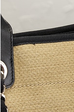 FWRD Renew Chanel Deauville Tote Bag in Neutral, view 8, click to view large image.