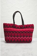 FWRD Renew Fendi Tote Bag in Red, view 2, click to view large image.