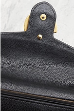 FWRD Renew Gucci GG Marmont Wallet On Chain Bag in Black, view 6, click to view large image.