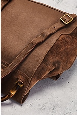 FWRD Renew Gucci Bamboo Backpack in Brown, view 9, click to view large image.