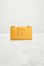 FWRD Renew Fendi Selleria Baguette Shoulder Bag in Tangerine, view 3, click to view large image.