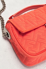 FWRD Renew Fendi Zucca Baguette Shoulder Bag in Orange, view 7, click to view large image.