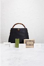 FWRD Renew Gucci Diana Handbag in Black, view 9, click to view large image.