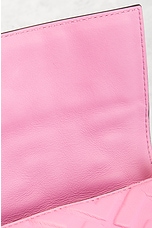 FWRD Renew Fendi Mama Zucca Baguette 2 Way Shoulder Bag in Pink, view 7, click to view large image.
