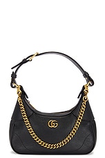 FWRD Renew Gucci Aphrodite 2 Way Shoulder Bag in Black, view 1, click to view large image.