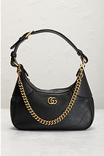 FWRD Renew Gucci Aphrodite 2 Way Shoulder Bag in Black, view 2, click to view large image.
