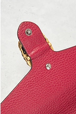 FWRD Renew Gucci Dionysus Wallet On Chain in Red, view 6, click to view large image.