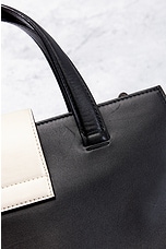 FWRD Renew Gucci Bamboo Buckle Tote Bag in Black, view 7, click to view large image.