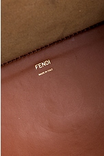 FWRD Renew Fendi Sunshine Shopper Tote Bag in Tan, view 5, click to view large image.