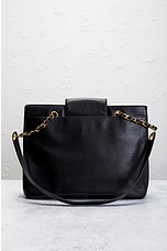 FWRD Renew Chanel Caviar Tote Bag in Black, view 3, click to view large image.