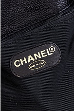 FWRD Renew Chanel Caviar Tote Bag in Black, view 5, click to view large image.