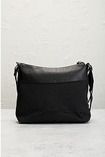 FWRD Renew Dior Street Chic Messenger Bag in Black, view 3, click to view large image.