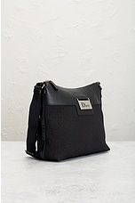 FWRD Renew Dior Street Chic Messenger Bag in Black, view 4, click to view large image.