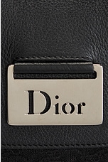 FWRD Renew Dior Street Chic Messenger Bag in Black, view 6, click to view large image.