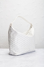 FWRD Renew Goyard Fidji Shoulder Bag in White, view 4, click to view large image.