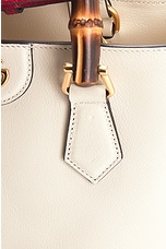 FWRD Renew Gucci Diana Tote Bag in White, view 6, click to view large image.