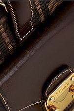 FWRD Renew Fendi VIntage Zucca Satchel in Brown, view 9, click to view large image.