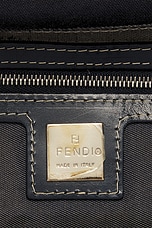 FWRD Renew Fendi Mama Baguette Shoulder Bag in Blue, view 5, click to view large image.