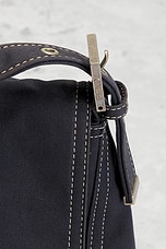 FWRD Renew Fendi Mama Baguette Shoulder Bag in Blue, view 7, click to view large image.