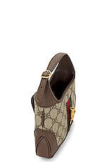 FWRD Renew Gucci X Balenciaga Mini Jackie 1961 Hobo Bag in Brown, view 5, click to view large image.