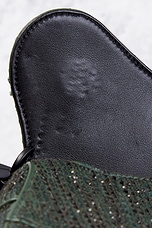 FWRD Renew Dior Beaded Sequin Saddle Bag in Green, view 8, click to view large image.