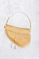 FWRD Renew Dior Saddle Bag in Neutral, view 3, click to view large image.