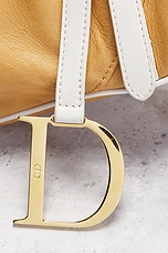 FWRD Renew Dior Saddle Bag in Neutral, view 6, click to view large image.