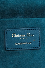 FWRD Renew Dior Calfskin Vanity Shoulder Bag in Blue, view 5, click to view large image.