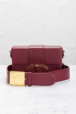 FWRD Renew Dior Montaigne Shoulder Bag in Burgundy, view 2, click to view large image.