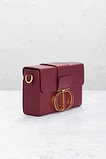 FWRD Renew Dior Montaigne Shoulder Bag in Burgundy, view 4, click to view large image.