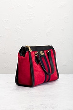 FWRD Renew Gucci Ophidia Handbag in Red, view 4, click to view large image.