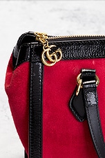 FWRD Renew Gucci Ophidia Handbag in Red, view 7, click to view large image.