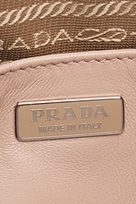 FWRD Renew Prada Nappa-Leather Shoulder Bag in Powder Pink, view 5, click to view large image.