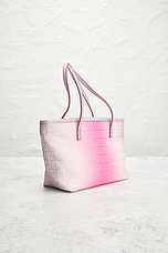 FWRD Renew Fendi Ombre Zucchino Roll Tote Bag in Multi, view 4, click to view large image.