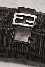 FWRD Renew Fendi Mama Baguette Shoulder Bag in Grey, view 5, click to view large image.