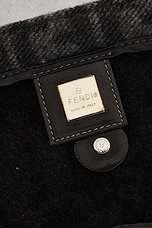 FWRD Renew Fendi Mama Baguette Shoulder Bag in Grey, view 6, click to view large image.