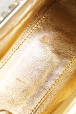 FWRD Renew Chanel Lambskin Shoulder Bag in Gold, view 7, click to view large image.