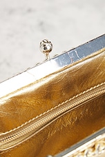 FWRD Renew Chanel Lambskin Shoulder Bag in Gold, view 8, click to view large image.