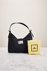 FWRD Renew Fendi Denim Shoulder Bag in Navy, view 9, click to view large image.