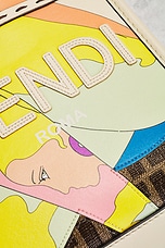 FWRD Renew Fendi Mini Sunshine Shopper Tote Bag in Multi, view 6, click to view large image.