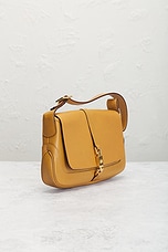 FWRD Renew Gucci Jackie Shoulder Bag in Tan, view 4, click to view large image.