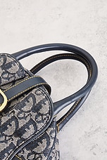 FWRD Renew Dior Trotter Handbag in Navy, view 5, click to view large image.