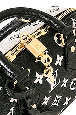 FWRD Renew Louis Vuitton Spring in the City Empreinte Speedy Bandouliere 20 Bag in Black, view 6, click to view large image.
