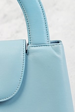 FWRD Renew Chanel Lambskin Kelly Handbag in Blue, view 7, click to view large image.