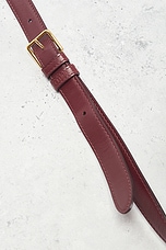 FWRD Renew Celine Triomphe Shoulder Bag in Bordeaux, view 7, click to view large image.