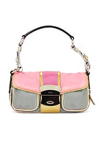 FWRD Renew Prada Pocket Space Shoulder Bag in Multi, view 1, click to view large image.