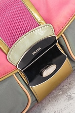 FWRD Renew Prada Pocket Space Shoulder Bag in Multi, view 5, click to view large image.