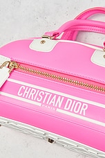 FWRD Renew Dior Vibe Bowling Bag in Pink, view 5, click to view large image.